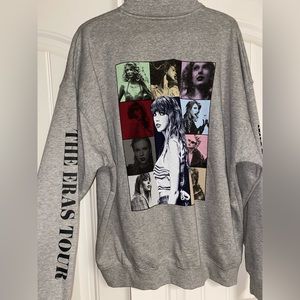 Taylor Swift Eras Tour quarter zip XL